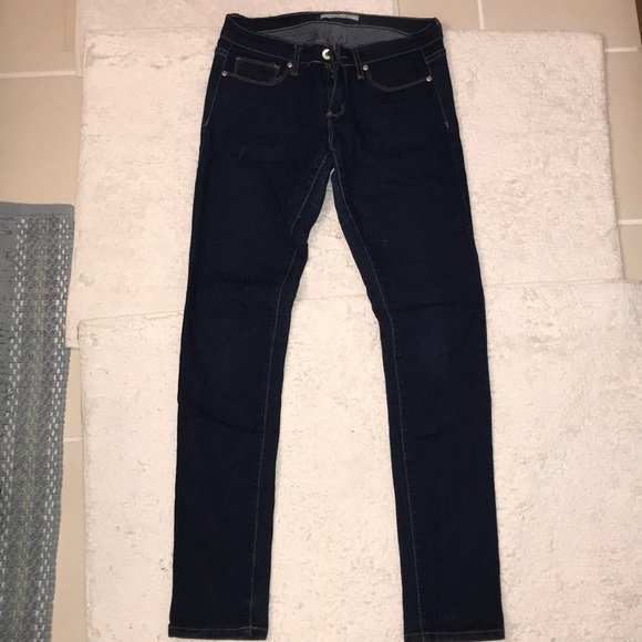 Forever 21 Dark blue skinny jeans - Picture 1 of 4